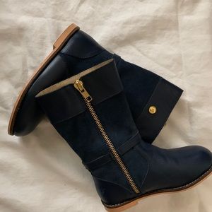 Janie and Jack Girls' Leather Riding Boots